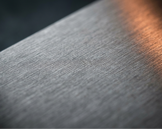 Food prep on titanium board