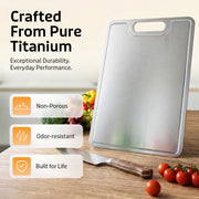 Pure Titanium Cutting Board Pro™