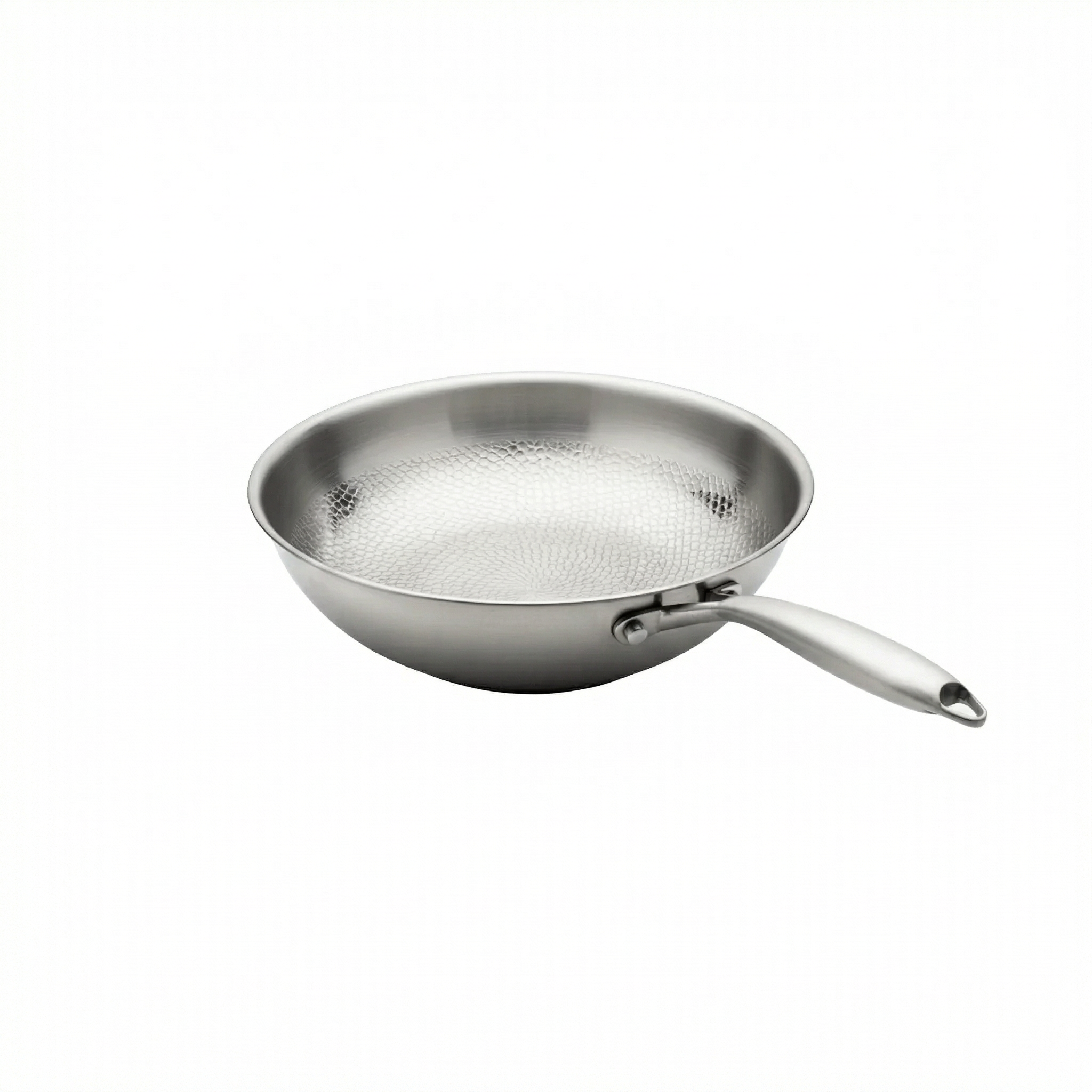 Titanium Hammered Wok Pan